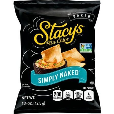 GREEN RABBIT HOLDINGS Stacy's Pita Chips Simply Naked, 1.5 oz, 24 Count 29500039
